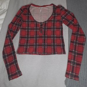 Free People Crop Long Sleeve NWOT